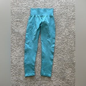 NVGTN contour teal size XS leggings